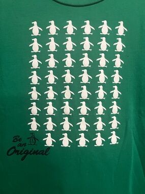 Be An Original Penguin Large Green Shirt